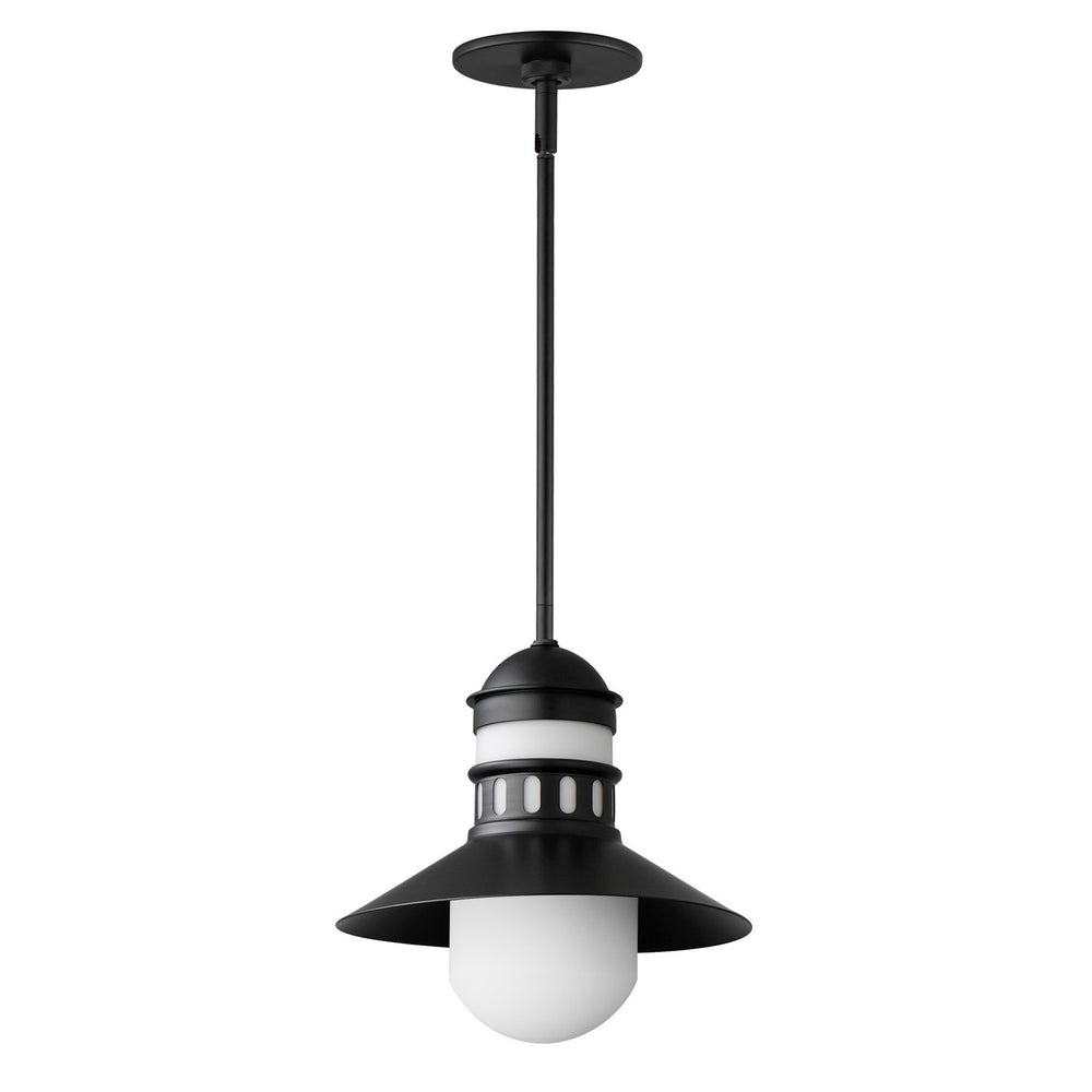 Maxim - One Light Outdoor Pendant - Admiralty - Black- Union Lighting Luminaires Decor