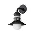 Maxim - One Light Outdoor Wall Sconce - Admiralty - Black- Union Lighting Luminaires Decor