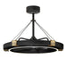 Maxim - LED Fandelight - Jewel - Black / Gold- Union Lighting Luminaires Decor