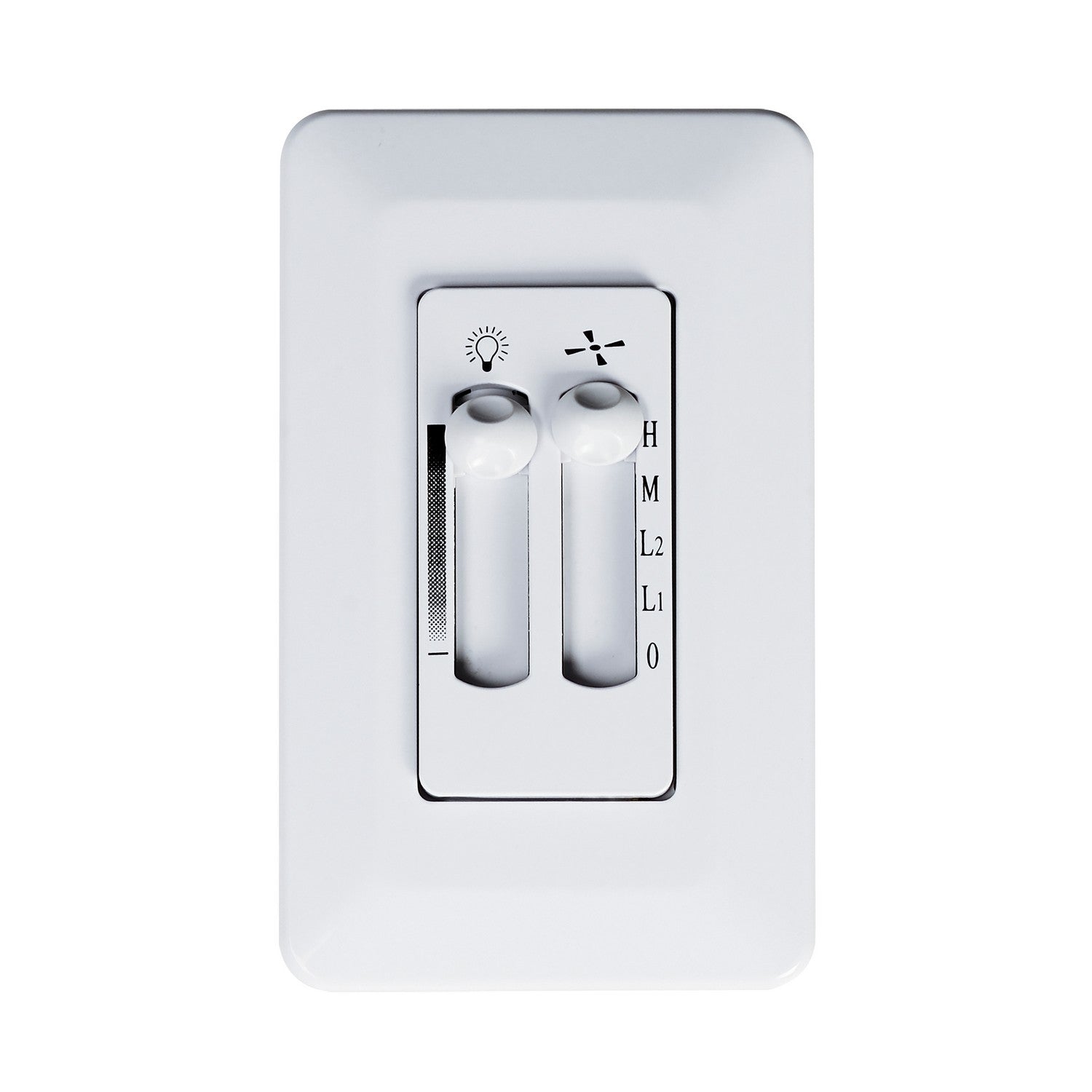 Maxim - Wall Control Light Dimming and Fan Control - Accessories - White- Union Lighting Luminaires Decor