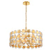 Eurofase Canada - Six Light Pendant - Perrene - Gold- Union Lighting Luminaires Decor