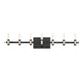 Eurofase Canada - LED Vanity - Albany - Black and Nickel- Union Lighting Luminaires Decor