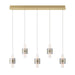 Eurofase Canada - LED Pendant - Rola - Brushed Gold- Union Lighting Luminaires Decor