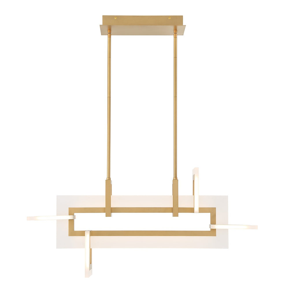 Eurofase Canada - LED Chandelier - Inizio - Gold- Union Lighting Luminaires Decor