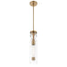 Eurofase Canada - One Light Pendant - Mistero - Brushed Gold- Union Lighting Luminaires Decor