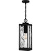Quoizel - One Light Outdoor Hanging Lantern - Balchier - Matte Black- Union Lighting Luminaires Decor