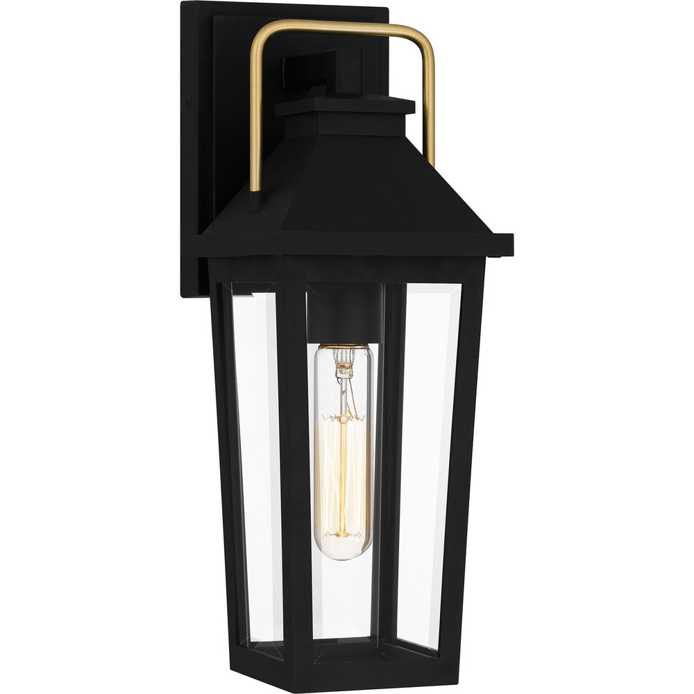 Quoizel - One Light Outdoor Wall Mount - Buckley - Matte Black- Union Lighting Luminaires Decor