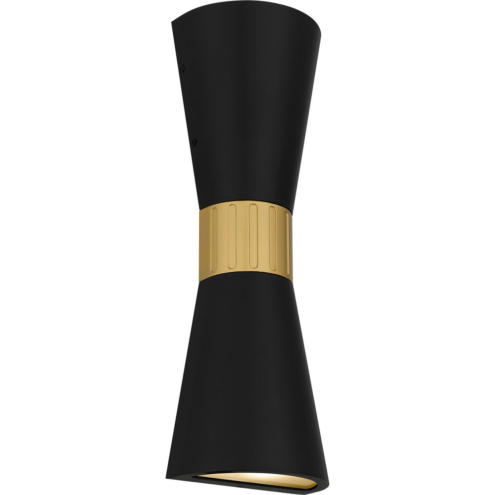 Quoizel - LED Outdoor Wall Mount - Dexter - Matte Black- Union Lighting Luminaires Decor