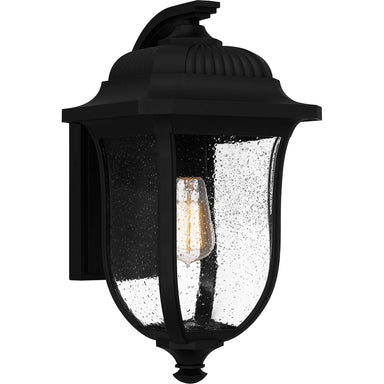 Quoizel - One Light Outdoor Wall Mount - Mulberry - Matte Black- Union Lighting Luminaires Decor