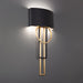 Modern Forms Canada - LED Wall Sconce - Sartre - Black & Aged Brass- Union Lighting Luminaires Decor