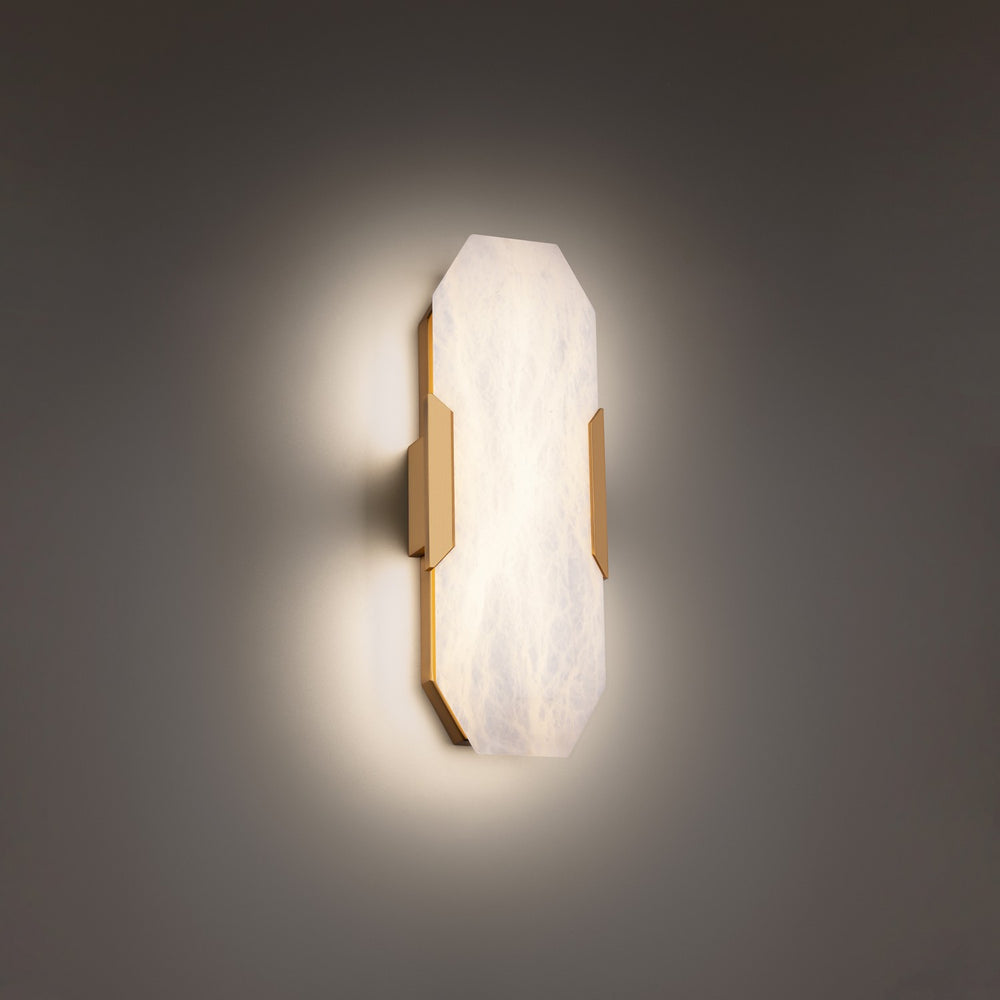 Modern Forms Canada - LED Wall Sconce - Toulouse - Aged Brass- Union Lighting Luminaires Decor