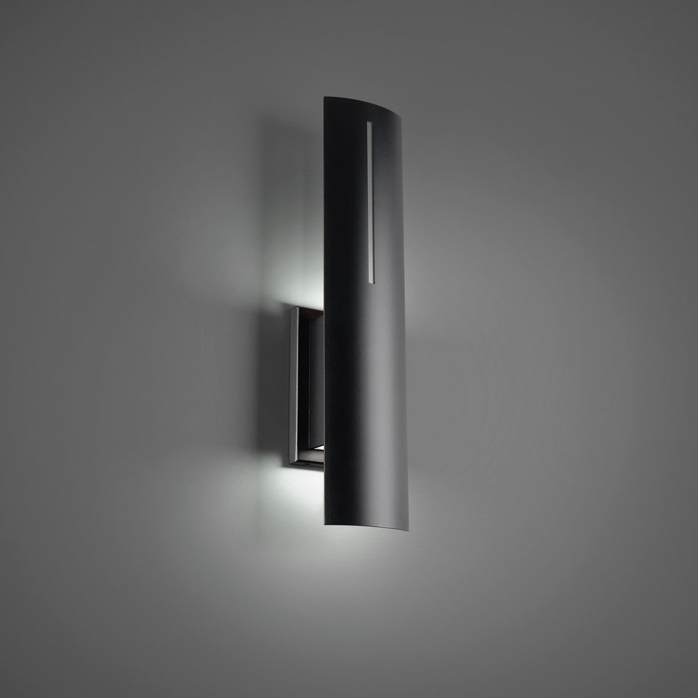 Modern Forms Canada - LED Outdoor Wall Sconce - Aegis - Black- Union Lighting Luminaires Decor