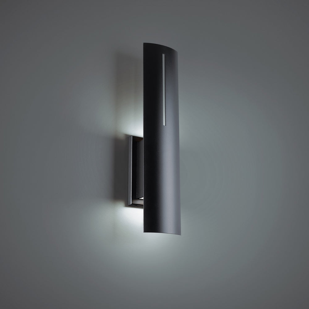 Modern Forms Canada - LED Outdoor Wall Sconce - Aegis - Black- Union Lighting Luminaires Decor