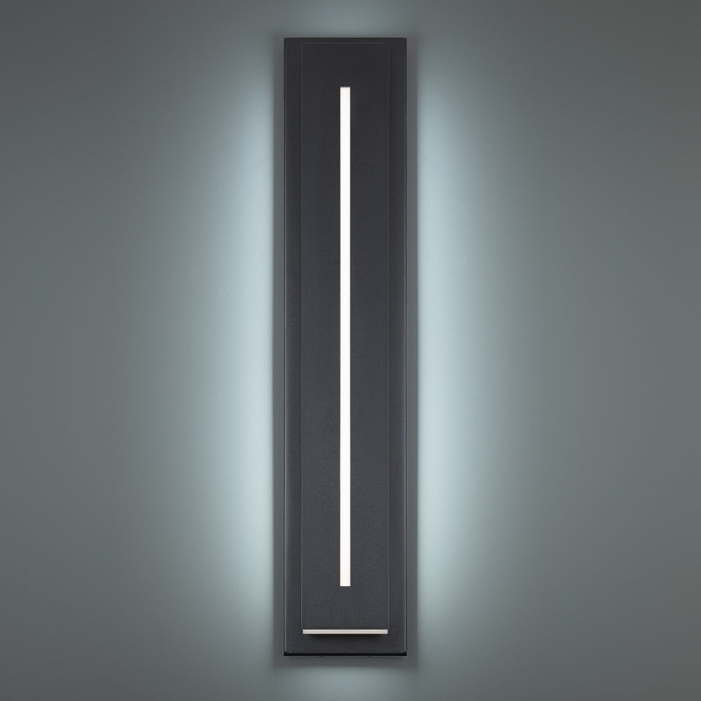 Modern Forms Canada - LED Outdoor Wall Sconce - Midnight - Black- Union Lighting Luminaires Decor