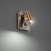 Modern Forms Canada - LED Task & Reading Bed Light - Nexus - Black & Aged Brass- Union Lighting Luminaires Decor