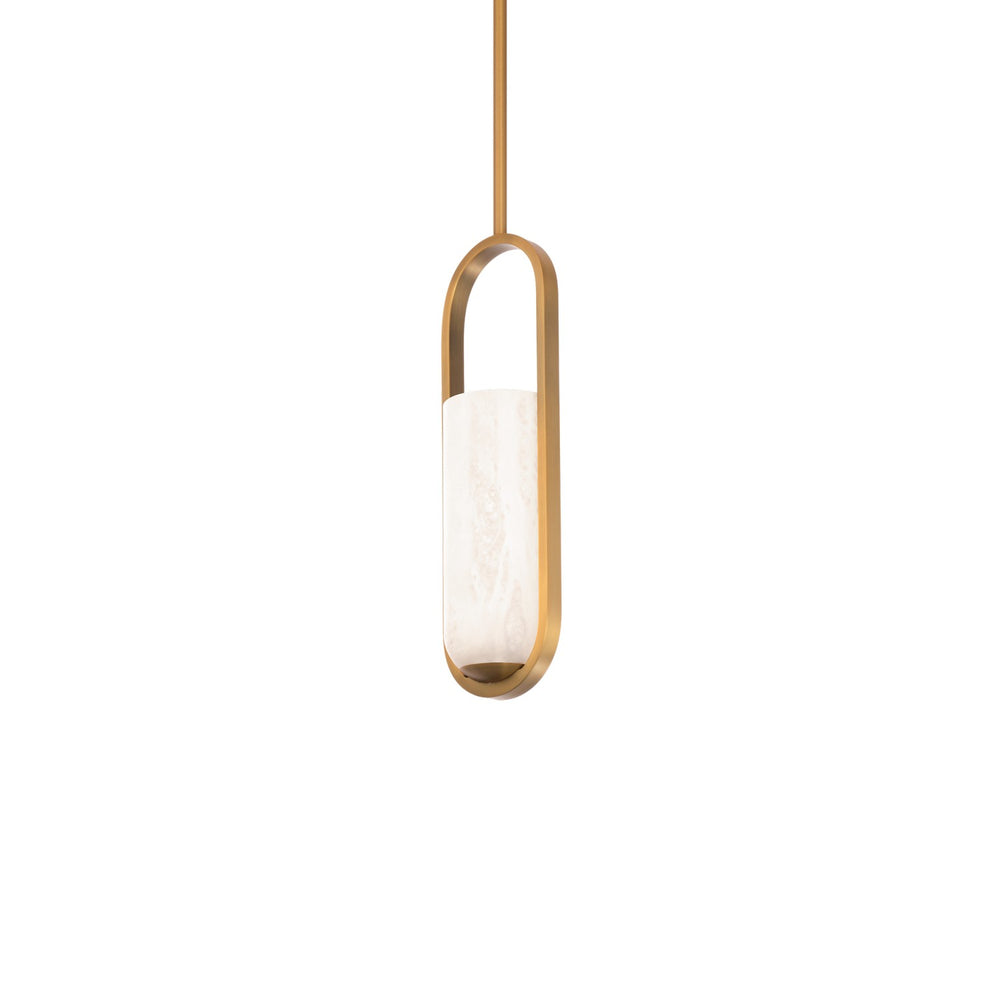 Modern Forms Canada - LED Mini Pendant - Rollins - Aged Brass- Union Lighting Luminaires Decor