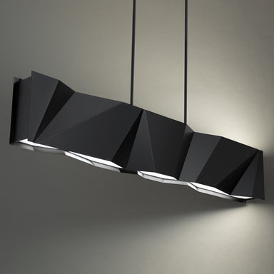 Modern Forms Canada - LED Linear Pendant - Intrasection - Black- Union Lighting Luminaires Decor
