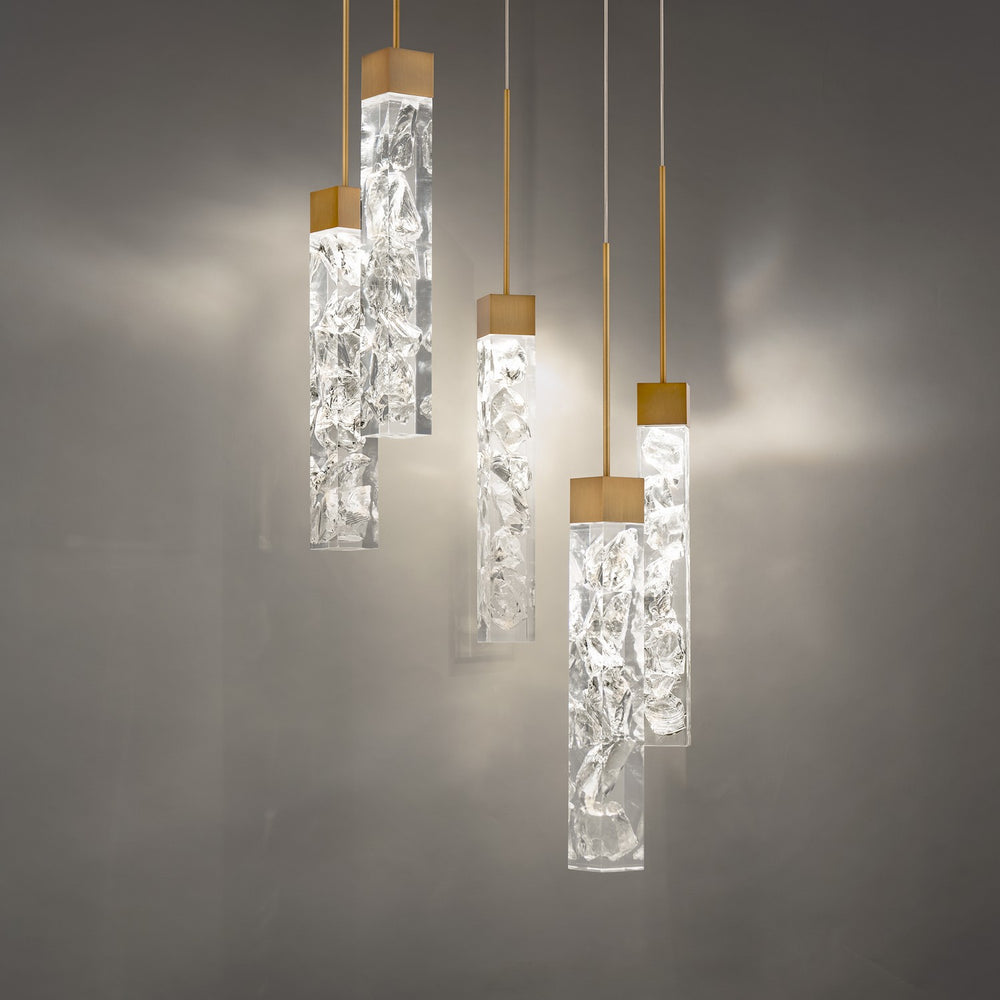 Modern Forms Canada - LED Pendant - Minx - Aged Brass- Union Lighting Luminaires Decor