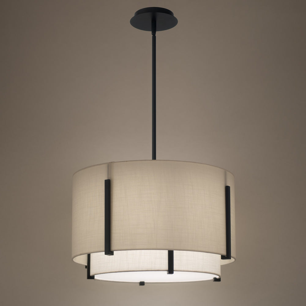 W.A.C. Canada - LED Pendant - Strum - Black- Union Lighting Luminaires Decor
