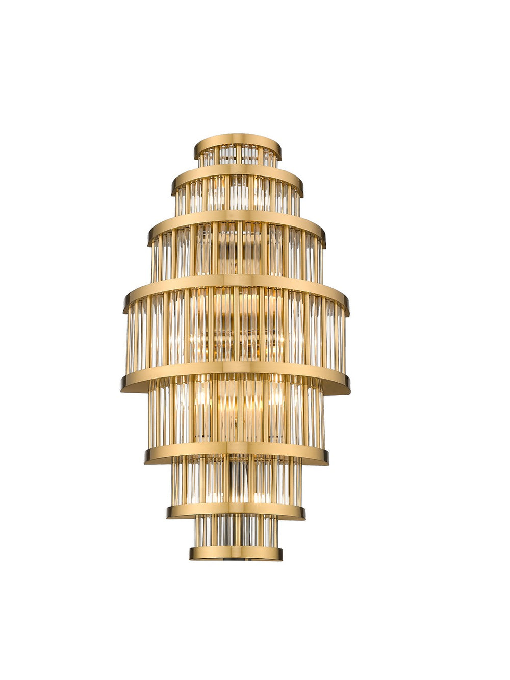 Avenue Lighting - LED Wall Sconce - Waldorf - Aged Brass- Union Lighting Luminaires Decor