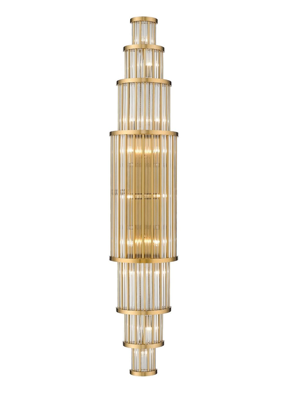 Avenue Lighting - LED Wall Sconce - Waldorf - Aged Brass- Union Lighting Luminaires Decor