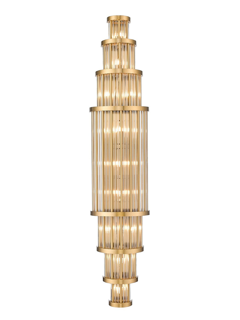 Avenue Lighting - LED Wall Sconce - Waldorf - Aged Brass- Union Lighting Luminaires Decor