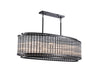 Avenue Lighting - Chandelier - Waldorf - Polished Gunmetal- Union Lighting Luminaires Decor