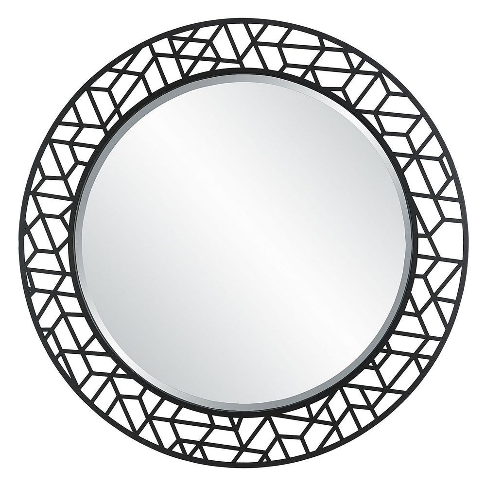 Uttermost - Mirror - Mosaic - Satin Black- Union Lighting Luminaires Decor