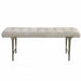 Uttermost - Bench - Imperial - Satin Champagne- Union Lighting Luminaires Decor