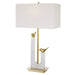 Uttermost - One Light Table Lamp - Songbirds - Brushed Brass- Union Lighting Luminaires Decor
