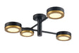 DVI Canada - LED Semi-Flush Mount - Temagami - Multiple Finishes And Graphite- Union Lighting Luminaires Decor
