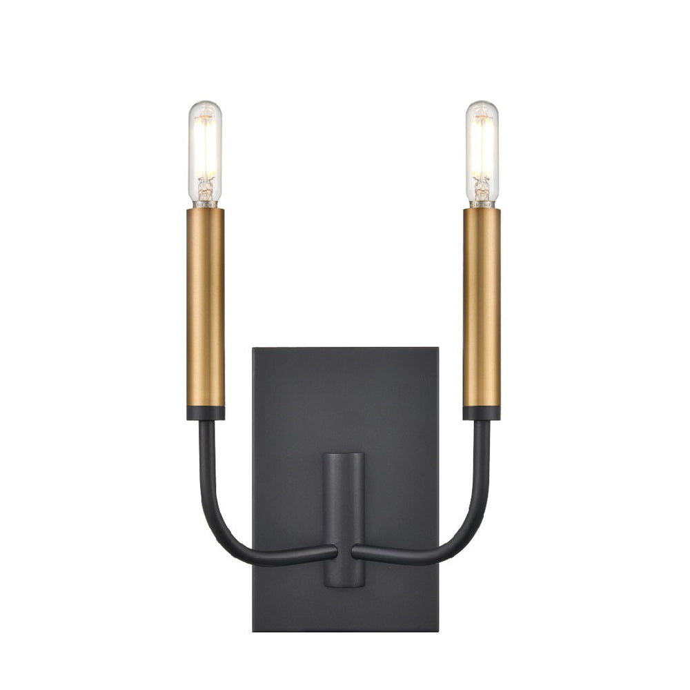 DVI Canada - Two Light Wall Sconce - Olivia - Multiple Finishes And Graphite- Union Lighting Luminaires Decor
