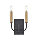 DVI Canada - Two Light Wall Sconce - Olivia - Multiple Finishes And Graphite- Union Lighting Luminaires Decor