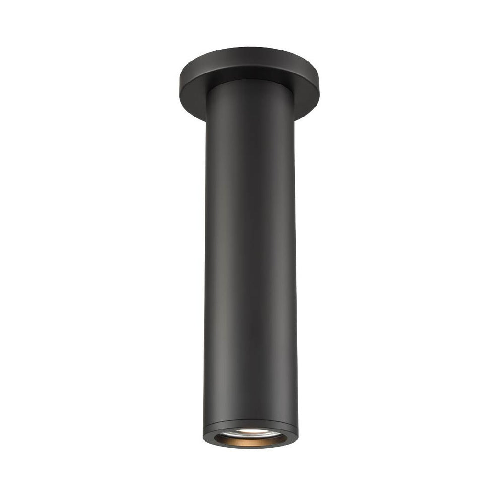 DVI Canada - One Light Flush Mount - Gimli - Matte White And Black- Union Lighting Luminaires Decor