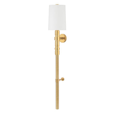 Corbett Lighting Canada - One Light Wall Sconce - Cormoran - Vintage Brass- Union Lighting Luminaires Decor