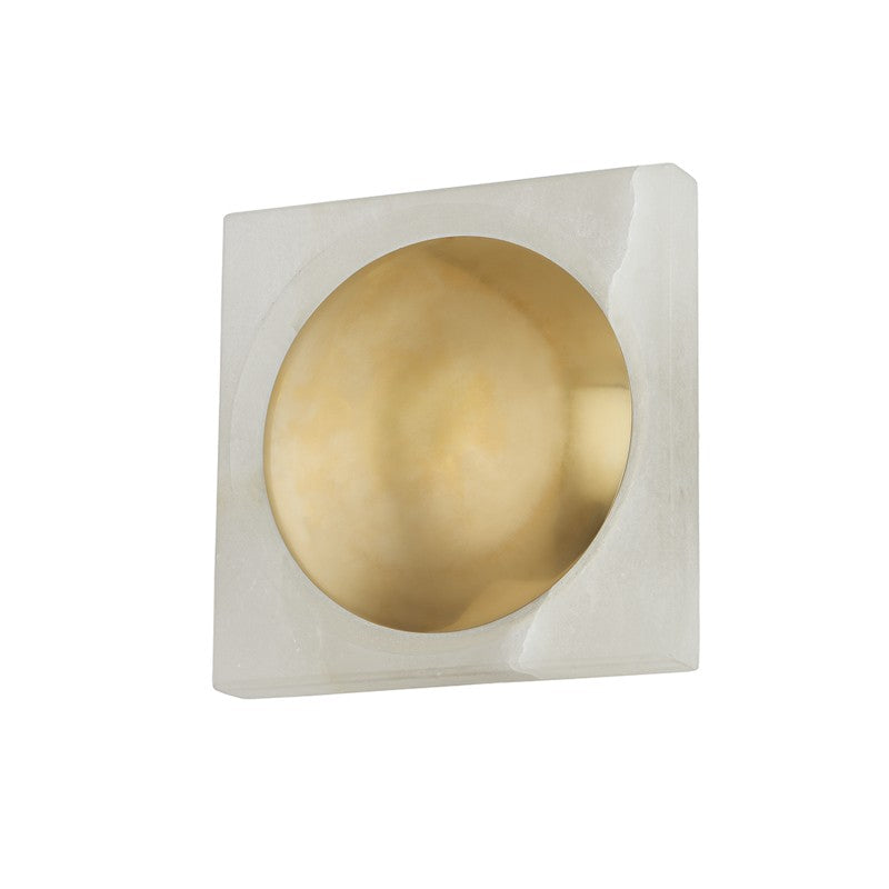 Corbett Lighting Canada - LED Wall Sconce - Hamel - Vintage Brass- Union Lighting Luminaires Decor