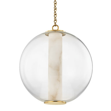 Corbett Lighting Canada - LED Pendant - Pietra - Vintage Brass- Union Lighting Luminaires Decor