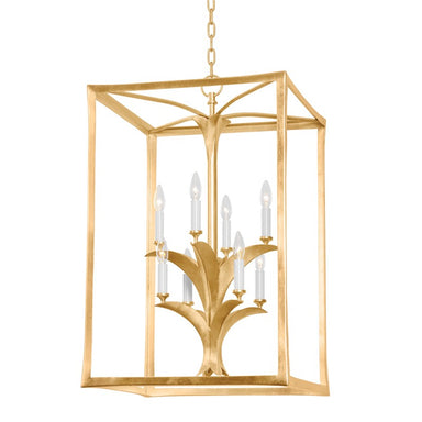 Corbett Lighting Canada - Eight Light Lantern - Bergamo - Vintage Gold Leaf- Union Lighting Luminaires Decor