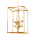 Corbett Lighting Canada - Eight Light Lantern - Bergamo - Vintage Gold Leaf- Union Lighting Luminaires Decor