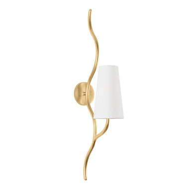 Corbett Lighting Canada - One Light Wall Sconce - Cortona - Vintage Gold Leaf- Union Lighting Luminaires Decor