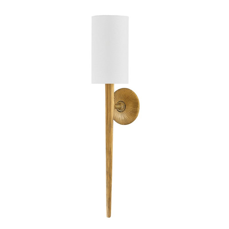 Corbett Lighting Canada - One Light Wall Sconce - Anthia - Vintage Brass- Union Lighting Luminaires Decor
