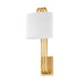 Corbett Lighting Canada - One Light Wall Sconce - Lysandra - Vintage Brass- Union Lighting Luminaires Decor