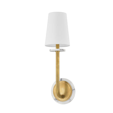 Corbett Lighting Canada - One Light Wall Sconce - Avesta - Vintage Brass- Union Lighting Luminaires Decor