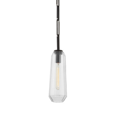 Corbett Lighting Canada - One Light Pendant - Copenhagen - Black Brass- Union Lighting Luminaires Decor