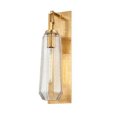 Corbett Lighting Canada - One Light Wall Sconce - Copenhagen - Vintage Brass- Union Lighting Luminaires Decor