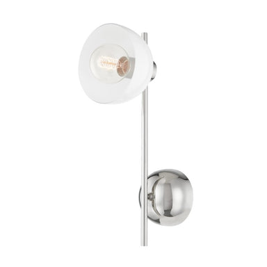 Mitzi Canada - One Light Wall Sconce - Belle - Polished Nickel- Union Lighting Luminaires Decor