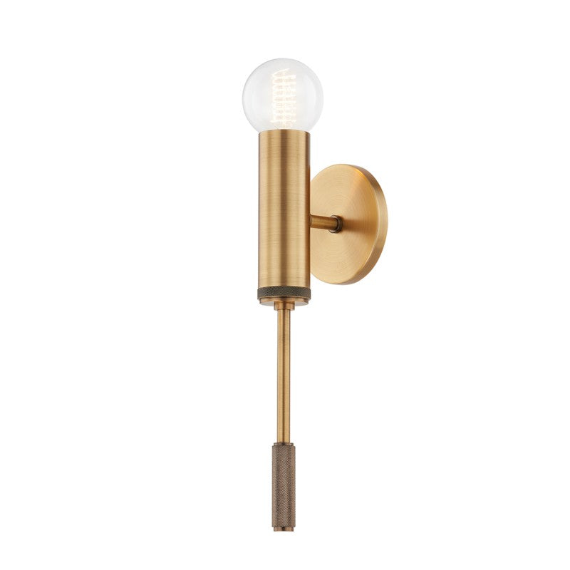 Troy Lighting Canada - One Light Wall Sconce - Chino - Patina Brass- Union Lighting Luminaires Decor