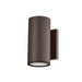Troy Lighting Canada - One Light Outdoor Wall Sconce - Perry - Textured Bronze- Union Lighting Luminaires Decor