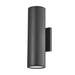 Troy Lighting Canada - Two Light Outdoor Wall Sconce - Perry - Textured Black- Union Lighting Luminaires Decor