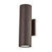 Troy Lighting Canada - Two Light Outdoor Wall Sconce - Perry - Textured Bronze- Union Lighting Luminaires Decor